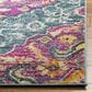 Safavieh Madison MAD119C 2"3" x 12" Blue and Fuchsia Runner, , large