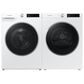 Samsung 2.5 Cu. Ft. Front Load Washer and 4.0 Cu. Ft. Heat Pump Dryer Laundry Pair in White, , large