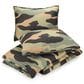 Peking Handicraft Covert Camo 3-Piece Full/Queen Quilt Set in Green, Yellow and Grey, , large