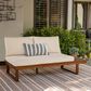 Linon Home Decor Skypark Outdoor Right Side Loveseat in Beige, , large