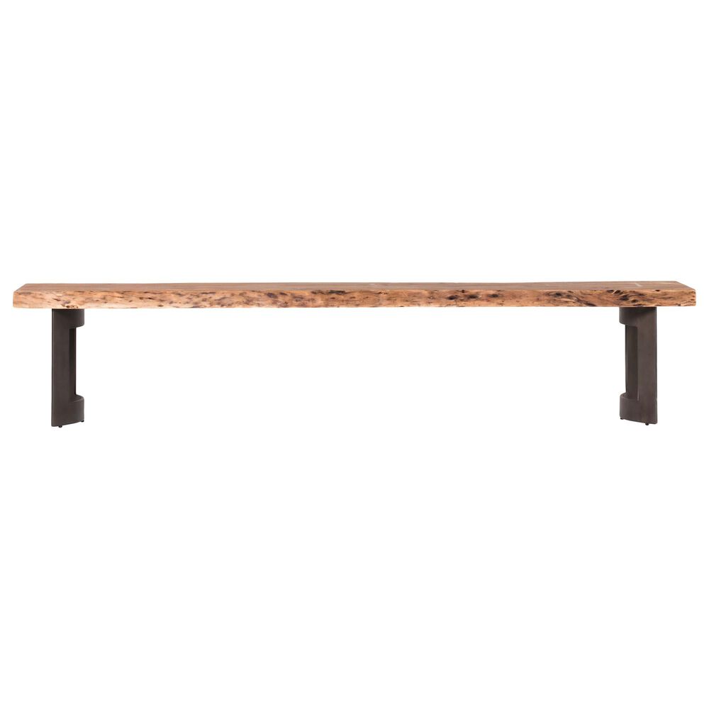 Moe&#39;s Home Collection Bent Extra Small Bench in Brown, , large