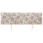 J. Queen New York Janessa 72" x 17" Window Straight Valance in Coral, Gold and Spice, , large