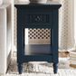 Waltham Westport Leg Chairside Table in Navy, , large