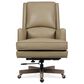 Hooker Furniture Wright Executive Swivel Tilt Chair in Dark Wood, , large