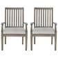 Ashley Rainier Ranch Arm Chair in Brown (Set of 2), , large