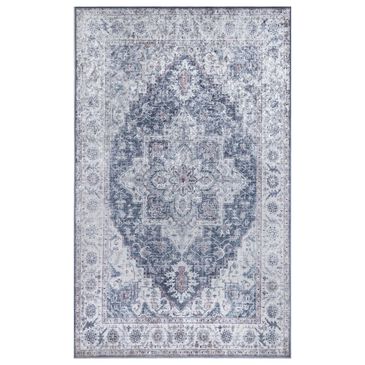 Momeni Karachi KAR-8 6" x 9" Gray Area Rug, , large