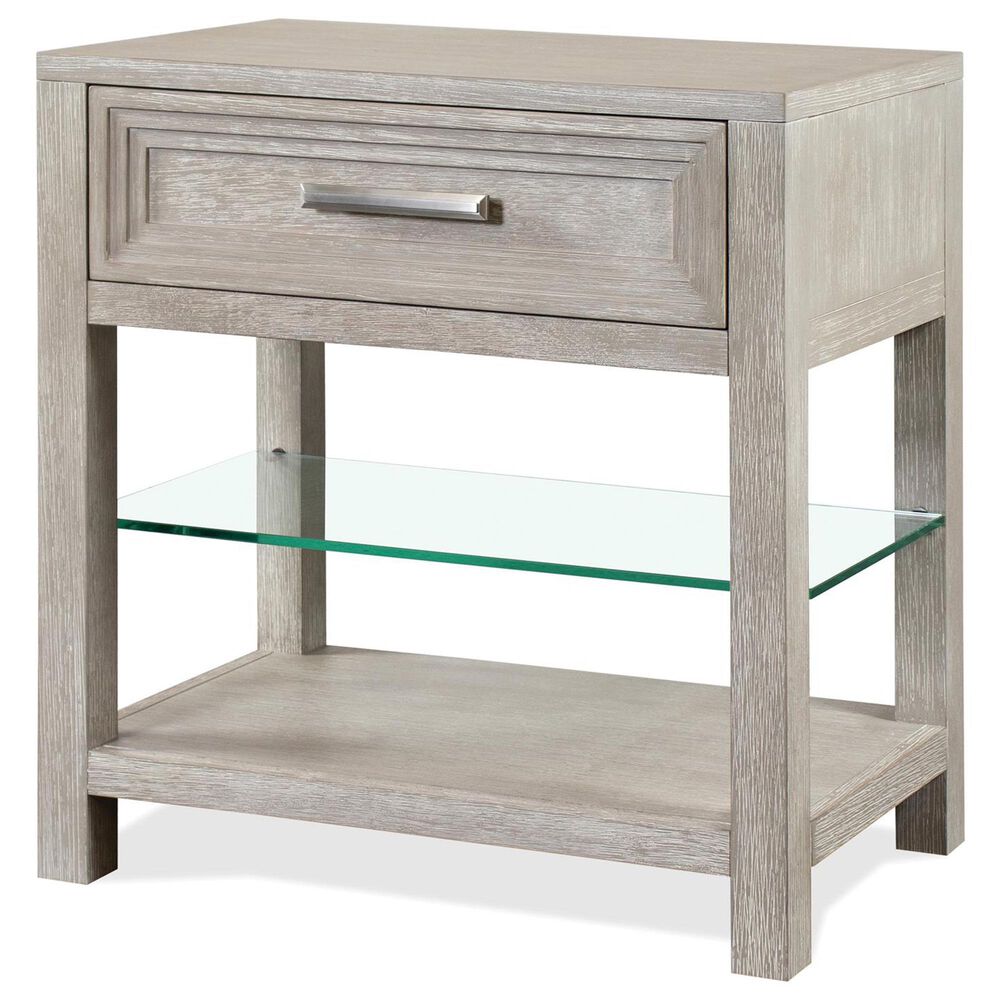 Shannon Hills Cascade 1-Drawer Nightstand in Dovetail, , large