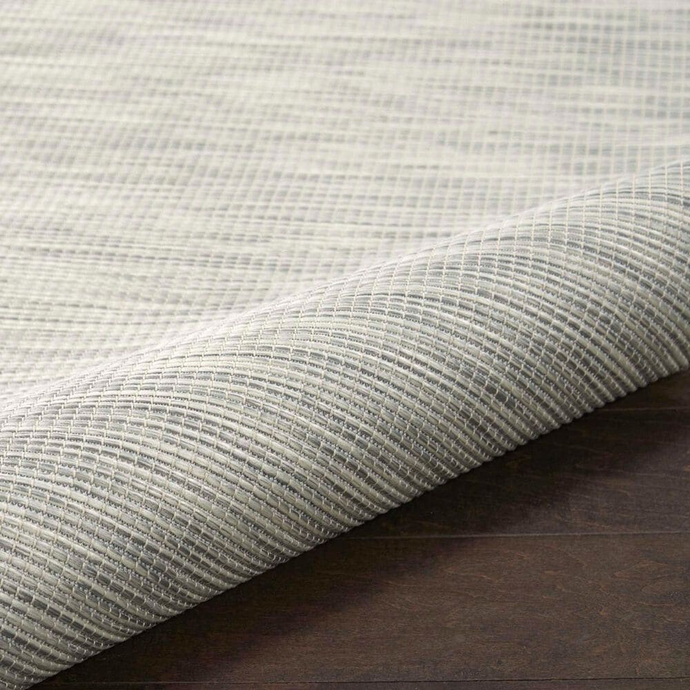 Nourison Positano 3&#39; x 5&#39; Light Grey Indoor/Outdoor Area Rug, , large