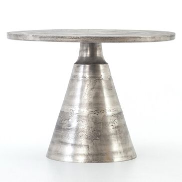 Four Hands Marlow Bistro Table in Raw Antique Nickel - Table Only, , large