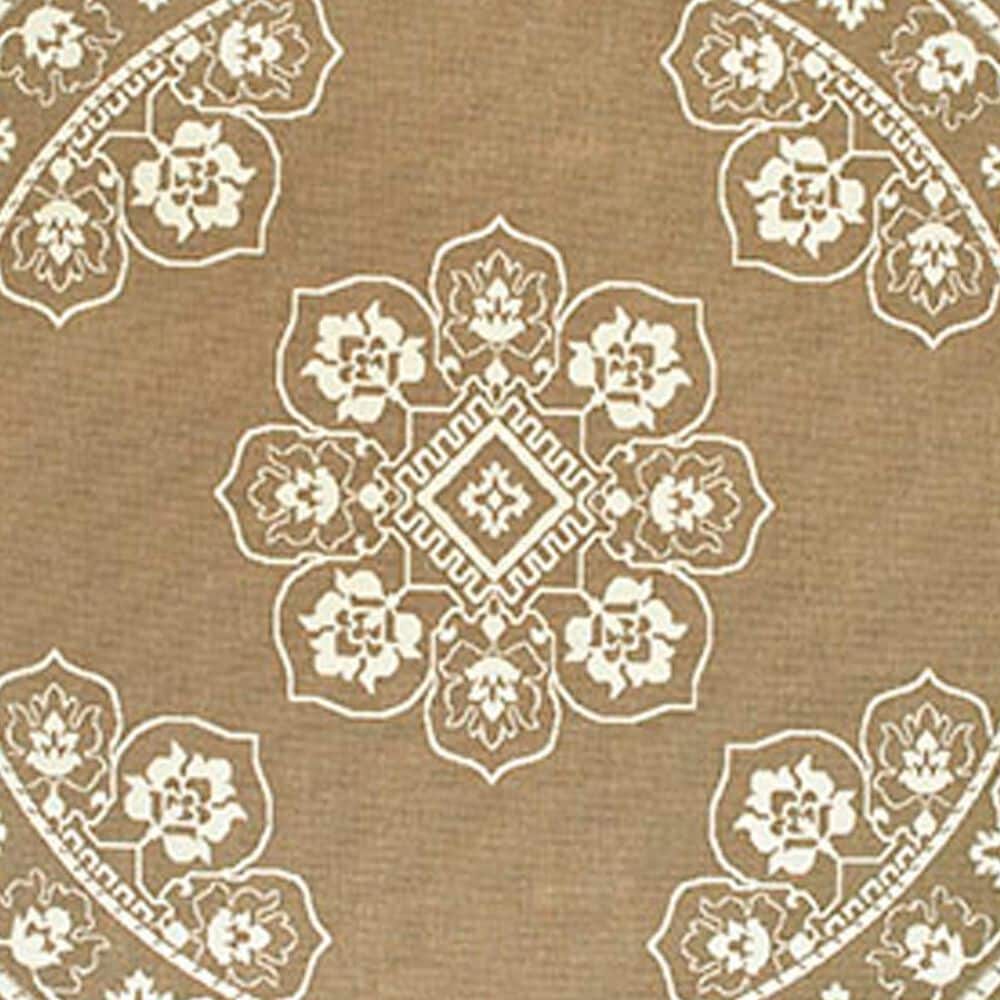 Oriental Weavers Marina 7&#39;10&quot; Round Tan and Ivory Area Rug, , large
