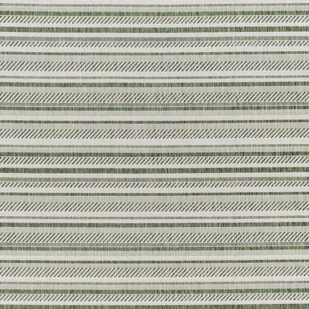 Surya Eagean EAG-2422 Grass Green, Ivory, Dark Green and Seafoam 2&#39; x 2&#39;11&quot; Indoor/Outdoor Area Rug, , large