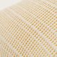 Rizzy Home 20" x 20" Geometric Polyester Filled Throw Pillow in Yellow and Natural, , large