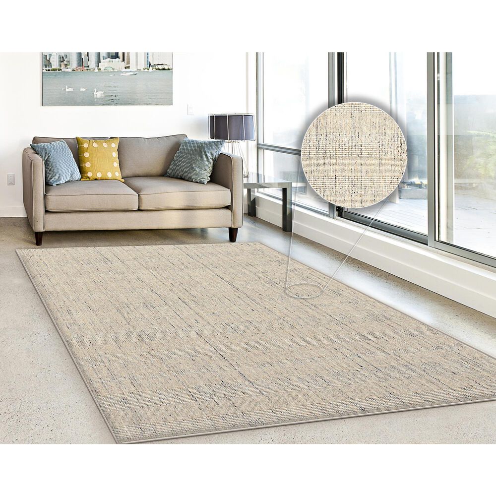 Radici USA Trento 10&#39; x 14&#39; Ivory Area Rug, , large