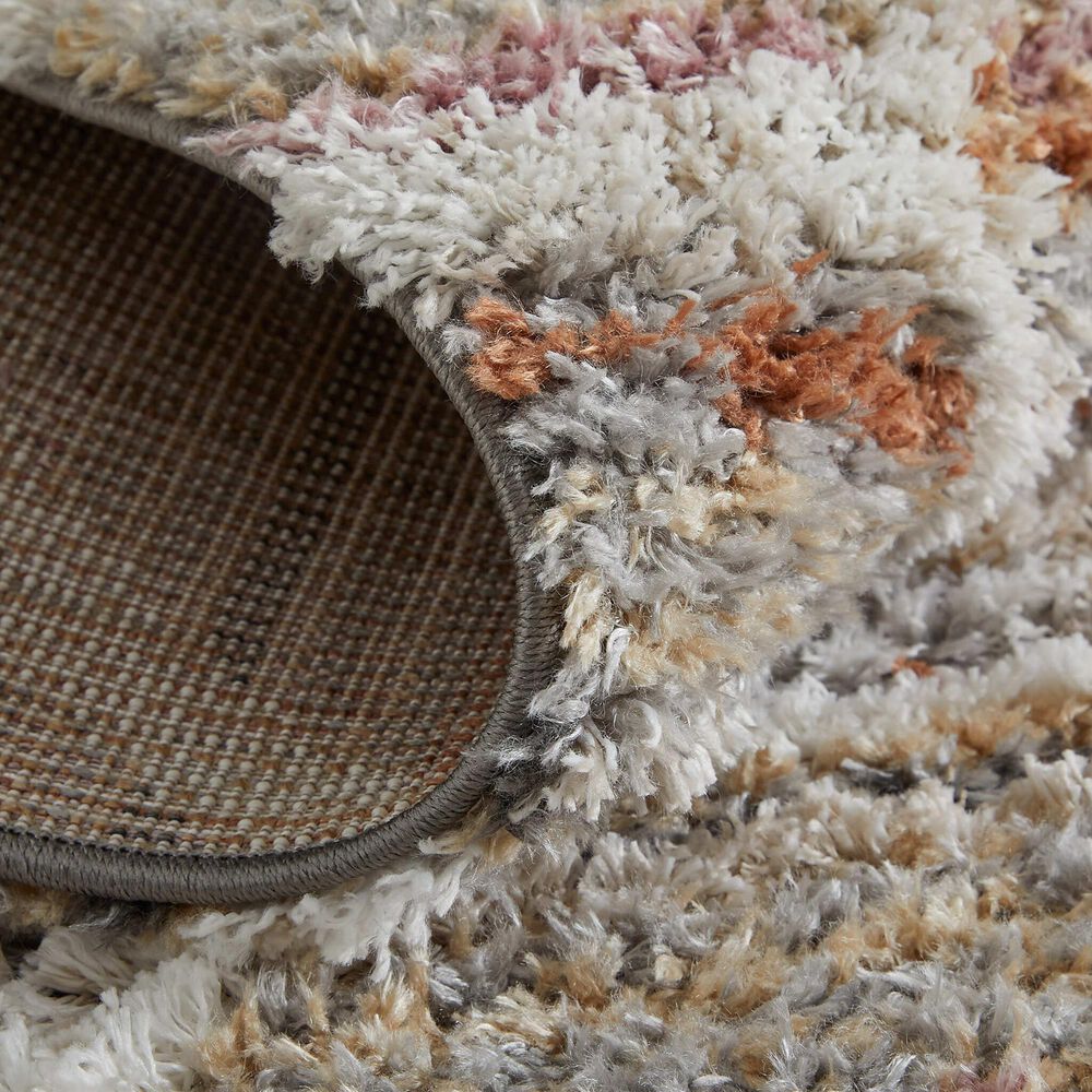 Feizy Mynka 5&#39; x 8&#39; Beige and Multicolor Area Rug, , large