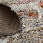 Feizy Mynka 5" x 8" Beige and Multicolor Area Rug, , large