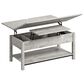 HOMLUX Lift Top Coffee Table in Light Grey, , large