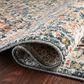 Loloi II Saban 2"7" x 8" Blue and Spice Runner, , large
