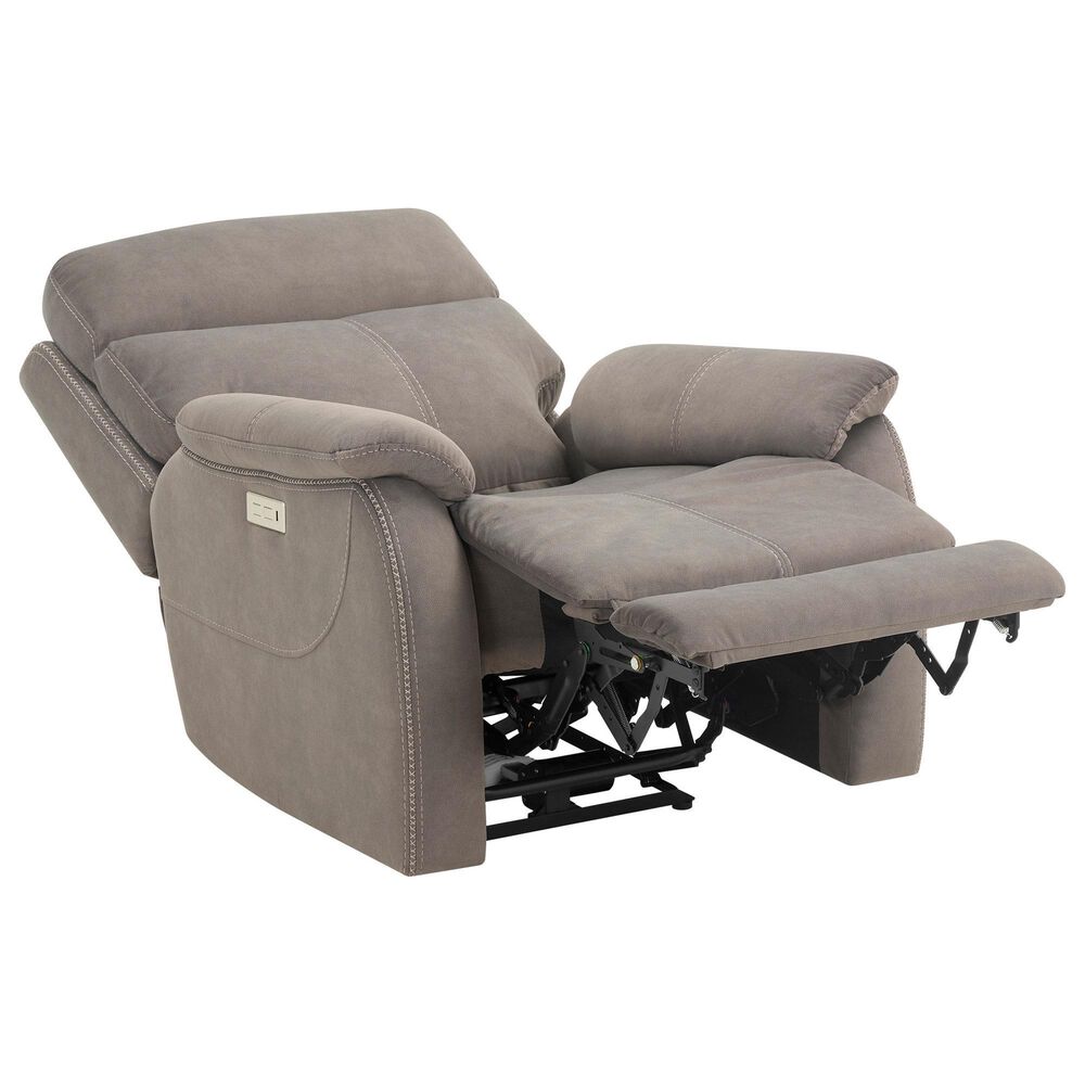 Steve Silver Surrey Power Recliner in Taupe, , large