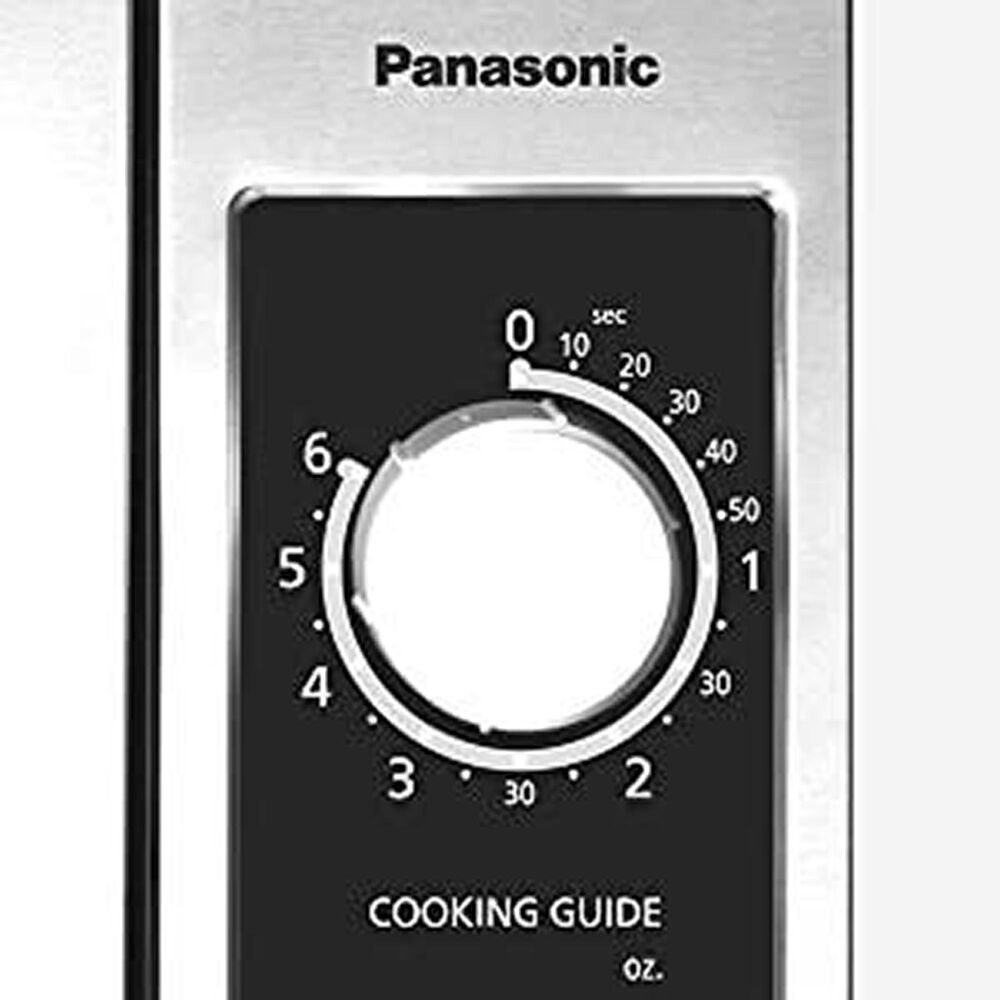 Panasonic 0.8 Cu. Ft. Countertop Microwave Oven in Stainless Steel, , large