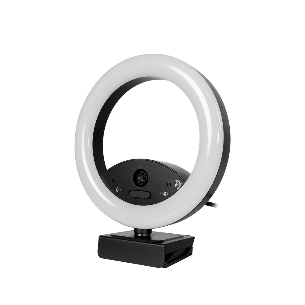 Arozzi Occhio Webcam with Ring Light, , large