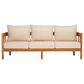 Safavieh Owen 3-Seater Outdoor Sofa in Taupe, , large