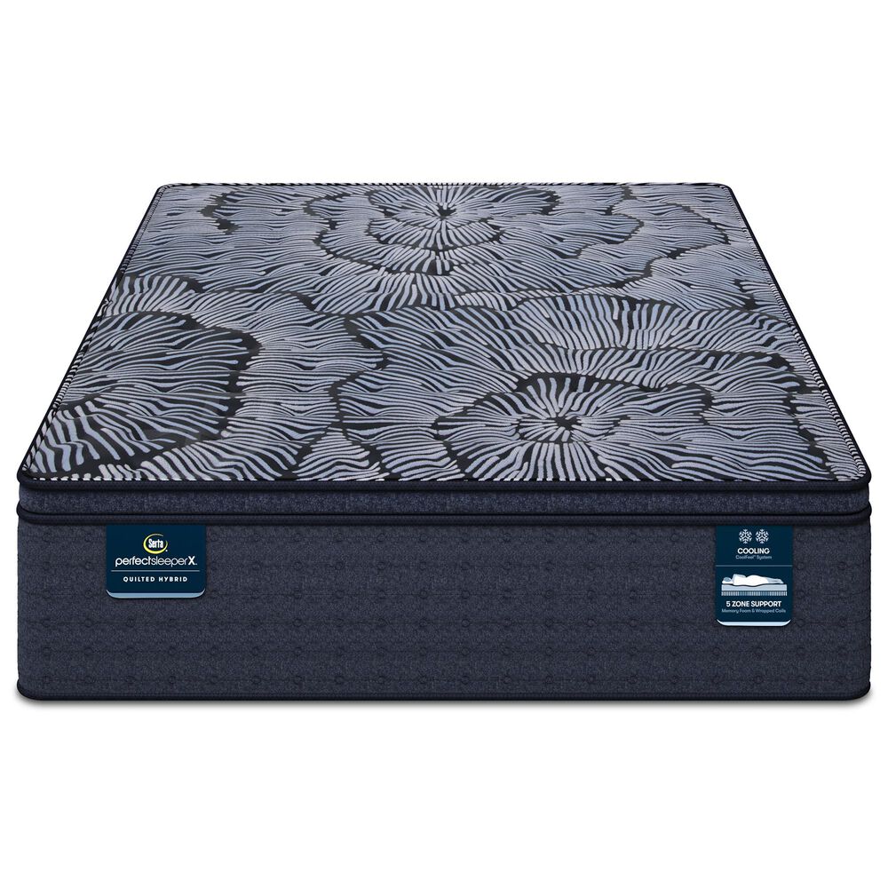SERTA Lexton Med PT King Mattress with High Profile Box Springs, , large