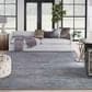 Nourison Ma30 Star Abstract 8"6" x 11"6" Blue Area Rug, , large