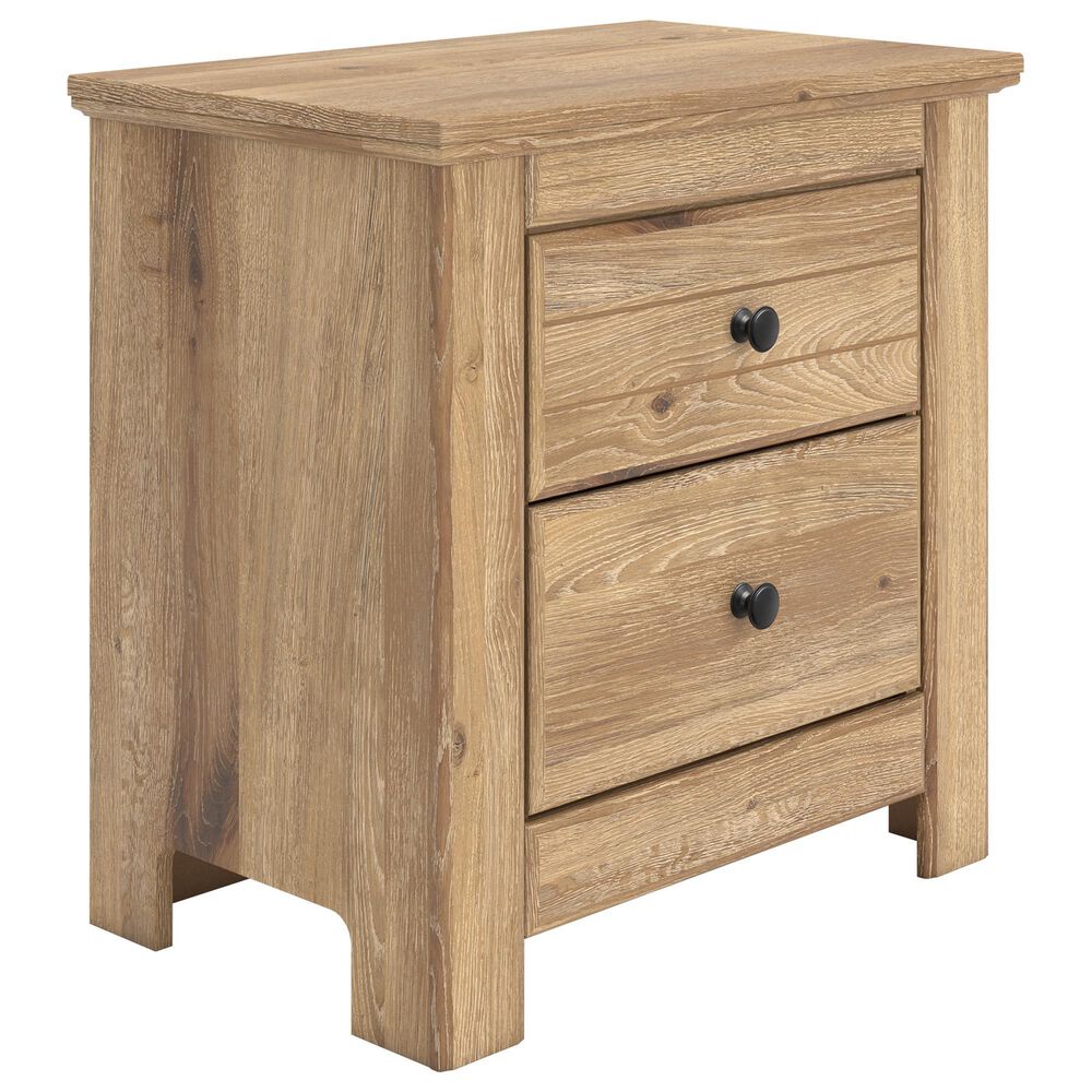 Ashley Makidern 4-Piece Queen Panel Bedroom Set in Natural Brown, , large