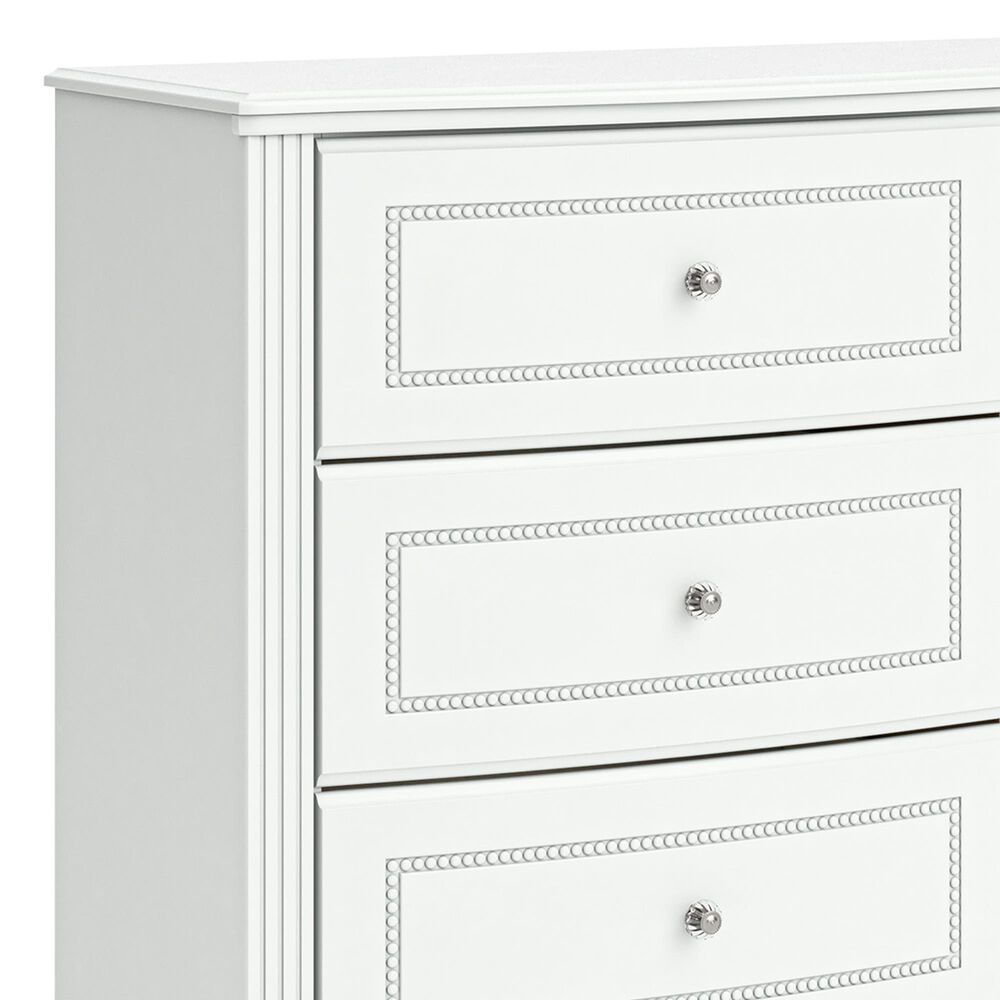 Ashley Kozlani 5-Piece Twin Panel Storage Bedroom Set in Matte White, , large