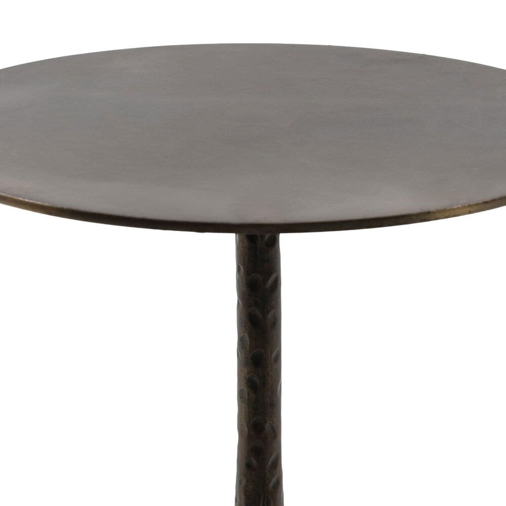 Four Hands Jocelyn End Table in Dark Brass, , large