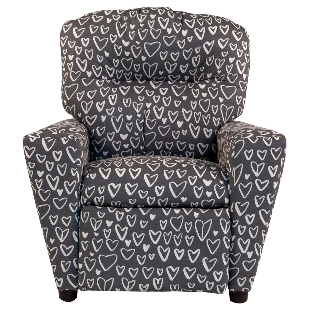 Brazil Child"s Recliner with Cupholder in Gray, , large