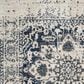 Safavieh Madison MAD603D 9" Round Cream and Navy Area Rug, , large