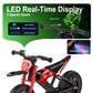 HOMLUX 200W 10-Mile Kids Electric Balance Motorcycle with LED Lights in Red, , large