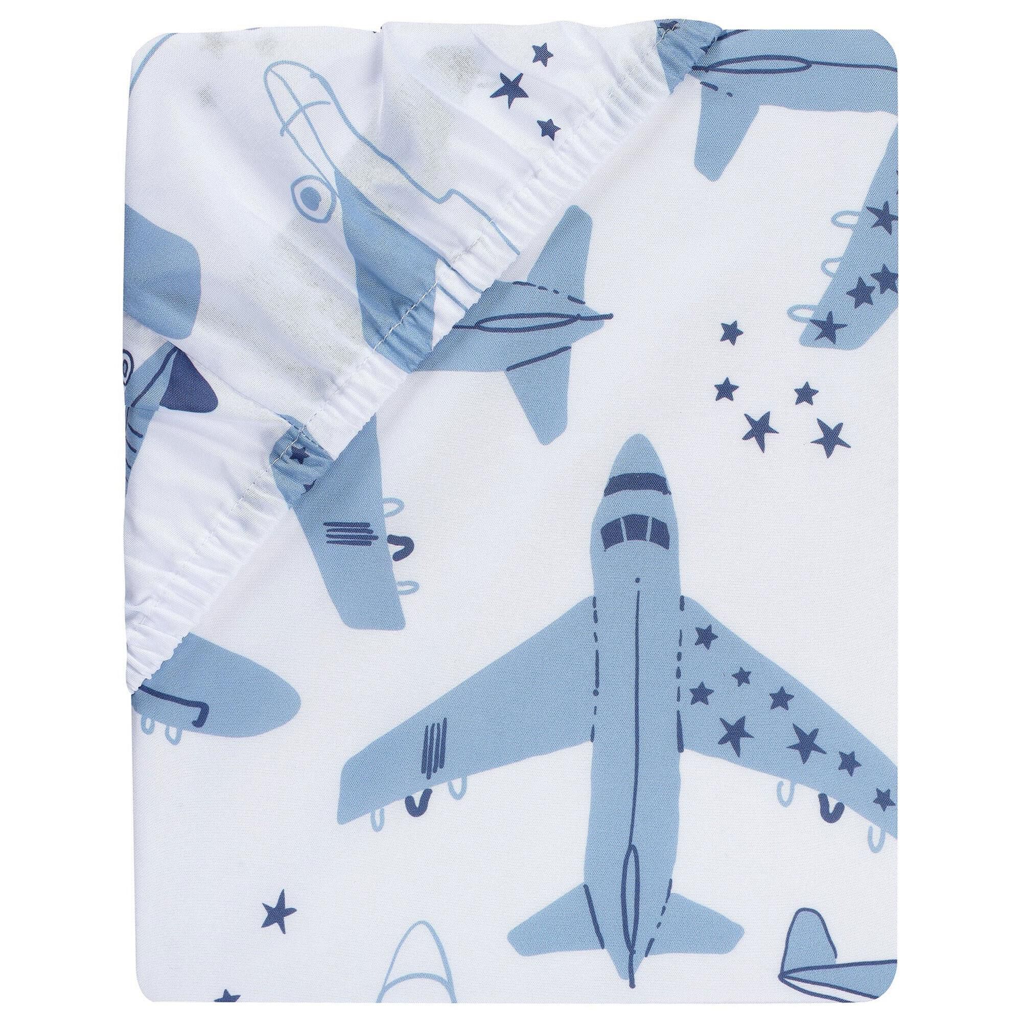 Aviator crib bedding set discount