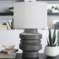 Ashley Wahida Poly Table Lamp in Distressed Black, , large