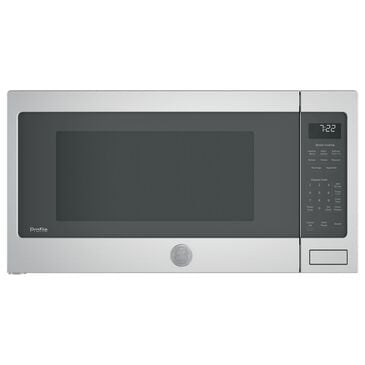 GE Profile 2.2 Cu. Ft. Countertop Sensor Microwave Oven in Stainless Steel, , large