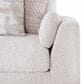 Moore Furniture Bombay 5-Piece Stationary Sectional with Ottoman in Fluffy Riverrock, , large