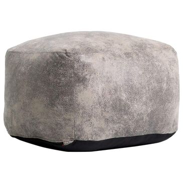 37B Serene Nestle Ottoman in Cement Blazer, , large