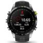 Garmin MARQ 2 Athlete AMOLED Smartwatch Grade 5 Titanium Bezel Case with Silicone Band in Black, , large