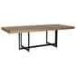 Ashley Tomtyn 7-Piece Dining Set in Light Brown and Gray, , large