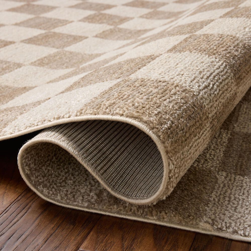 Chris Loves Julia x Loloi Calvin Pebble and Ivory 2'3" x 3'10" Area Rug, , large