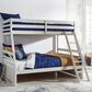 Ashley Robbinsdale Twin over Full Bunk Bed in Antique White, , large