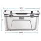 YETI Tundra 65 Hard Cooler in White, , large