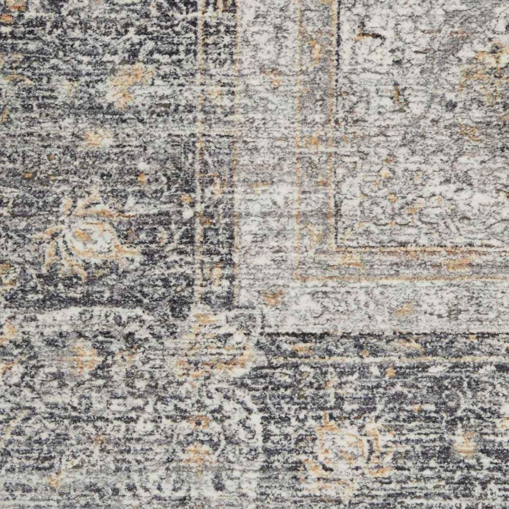 Nourison Starry Nights STN05 9&#39; x 12&#39; Charcoal and Cream Area Rug, , large