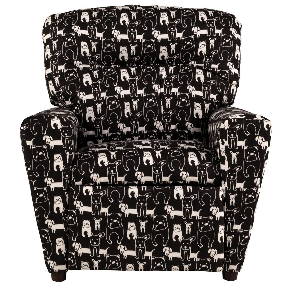Brazil Tween Recliner in Black, , large