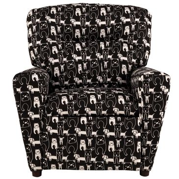 Brazil Tween Recliner in Black, , large