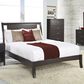 Urban Home Queen Low Profile Sleigh Bed in Espresso, , large