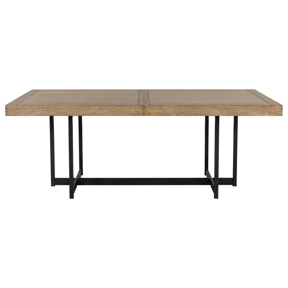 Ashley Tomtyn 7-Piece Dining Set in Light Brown and Gray, , large