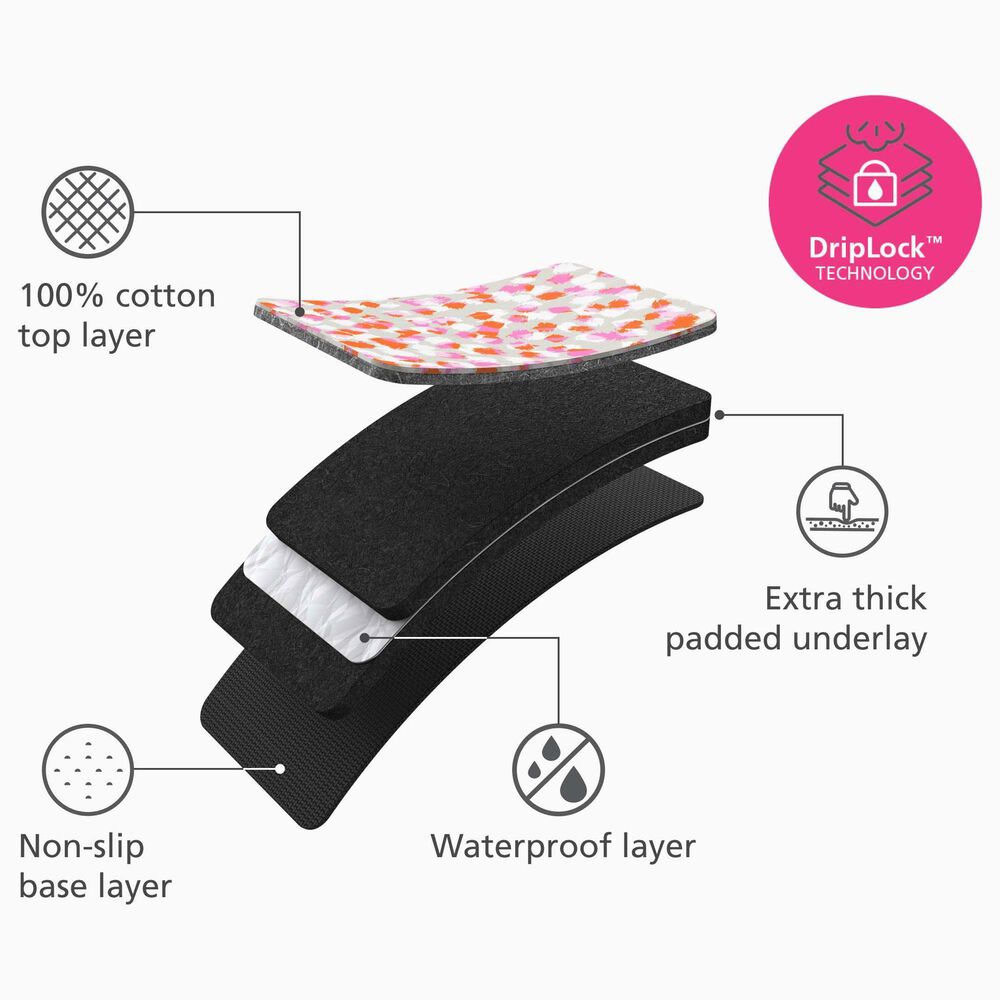 Joseph Joseph Swift Folding Iron and Steaming Mat with Silicone Iron Rest in Peach, , large