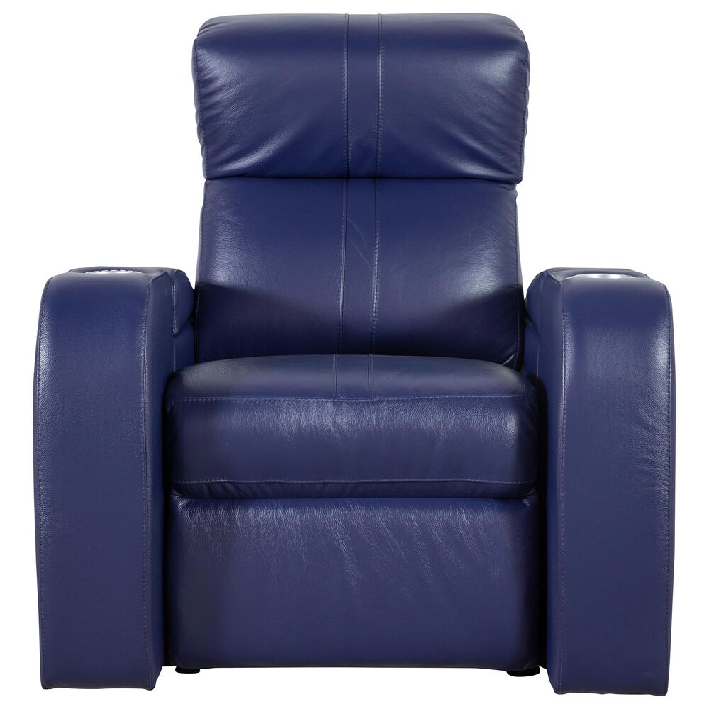 Style Expressions Flicks Power Recliner with Headrest in Sapphire, , large